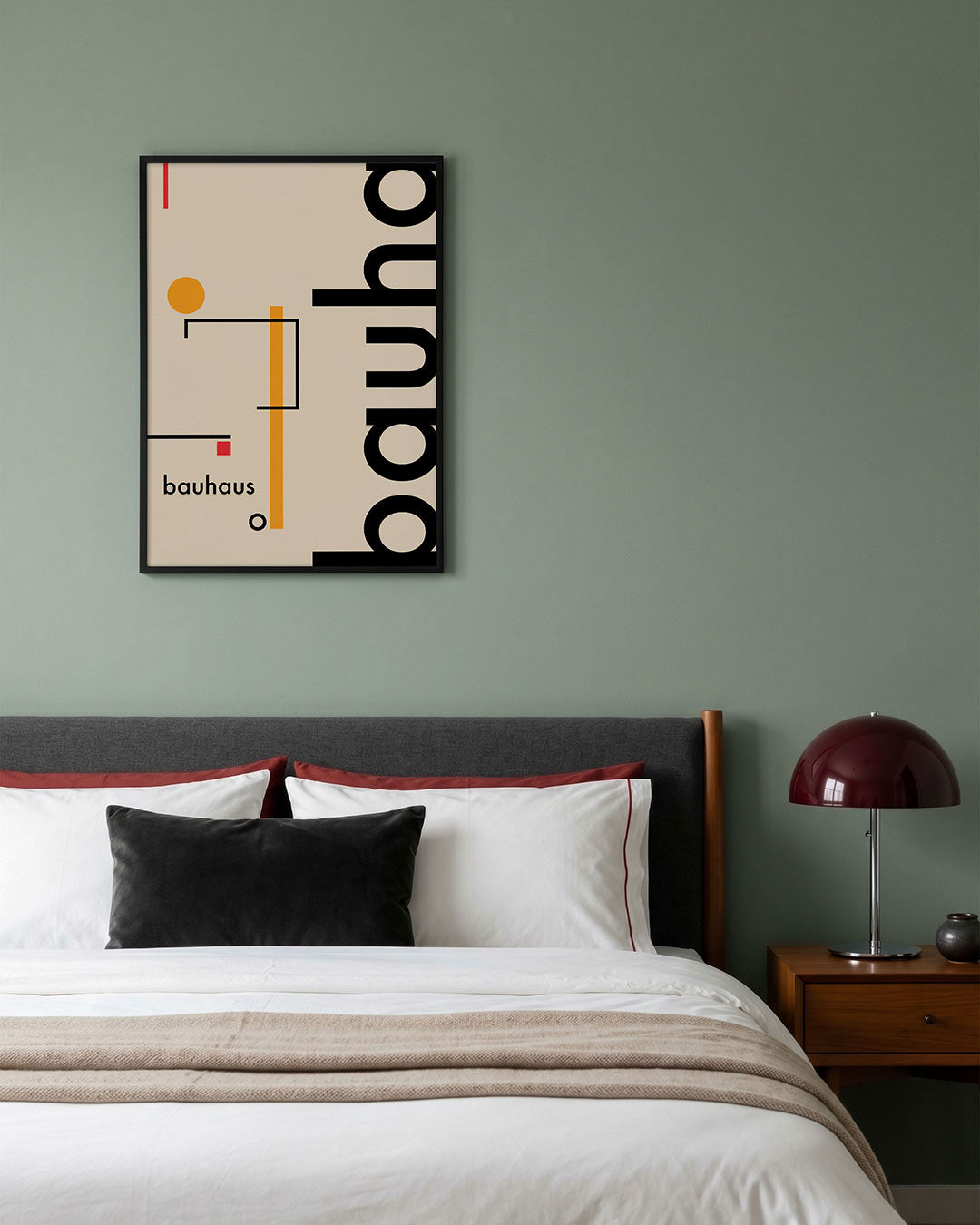 Lijnen en kleurvlakken Poster
