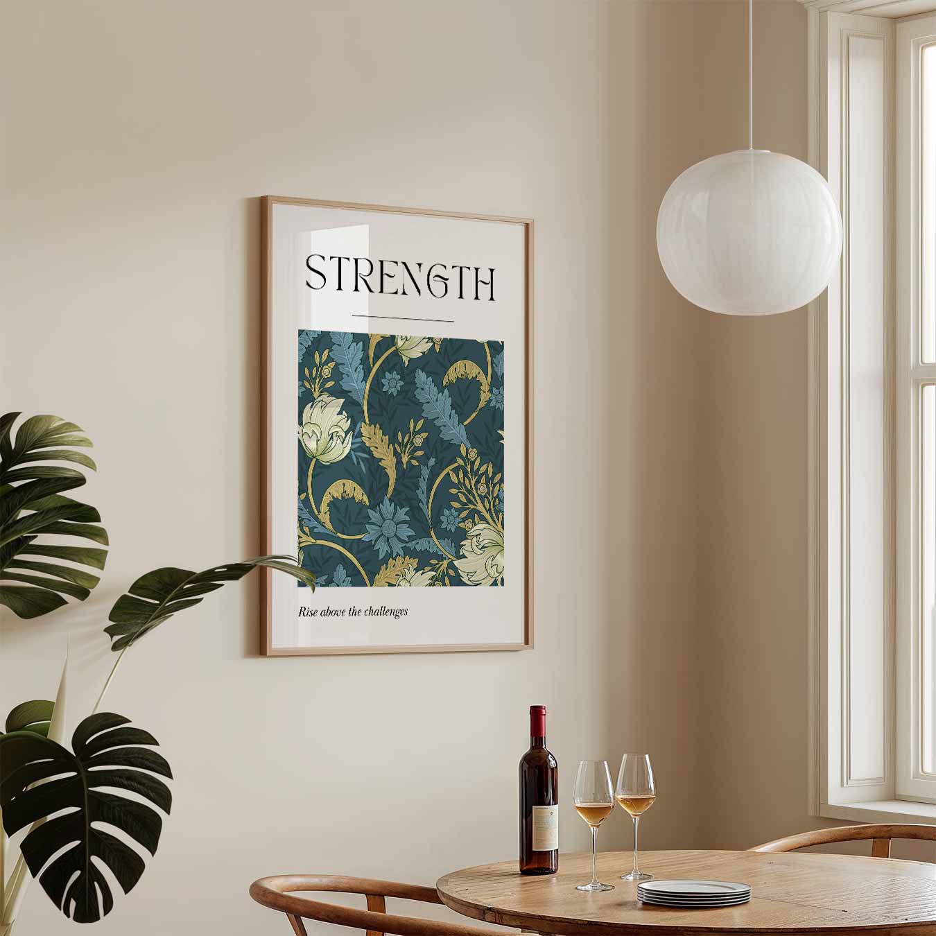 Strength Poster-WallArtistic
