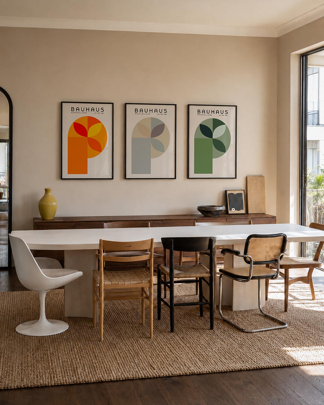 Vormen en vlakken Posterset