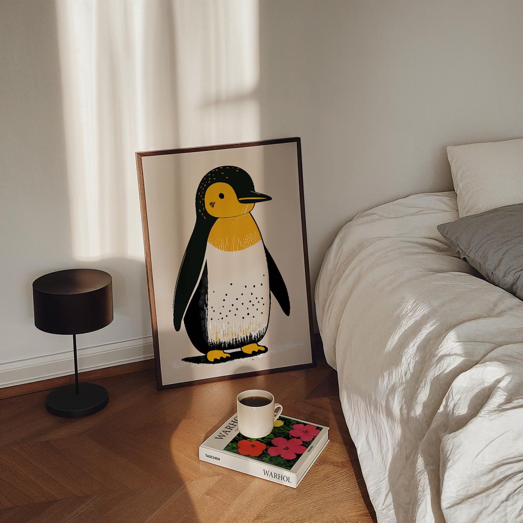 Schattige Pinguïn Poster-WallArtistic