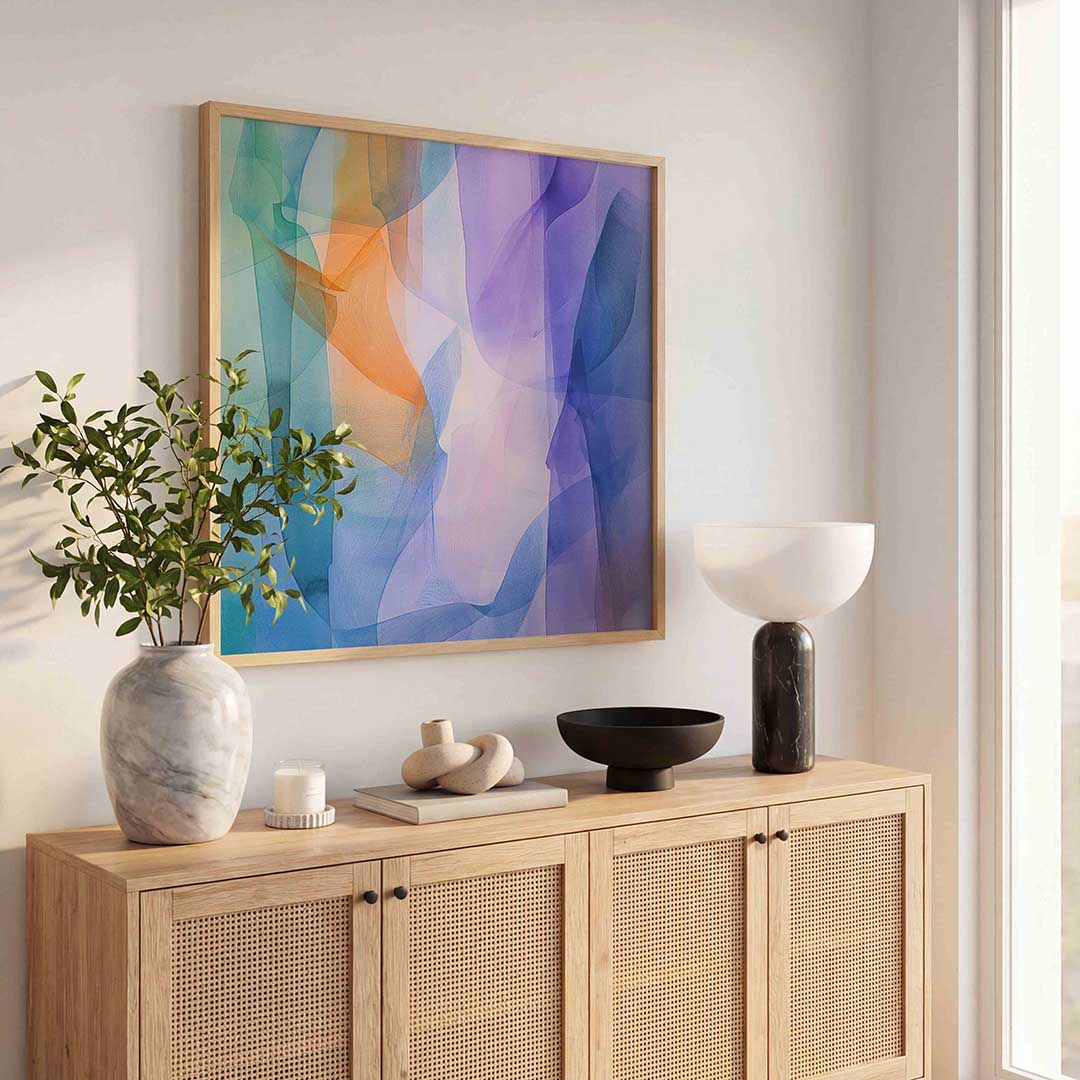 Abstracte vormen Poster