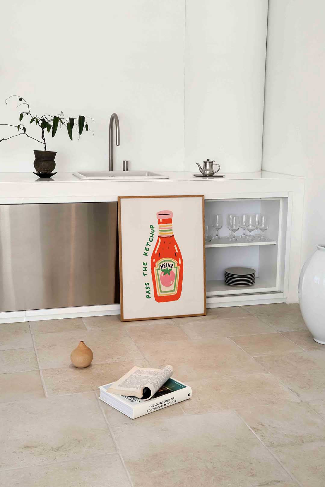 Ketchup fles Poster