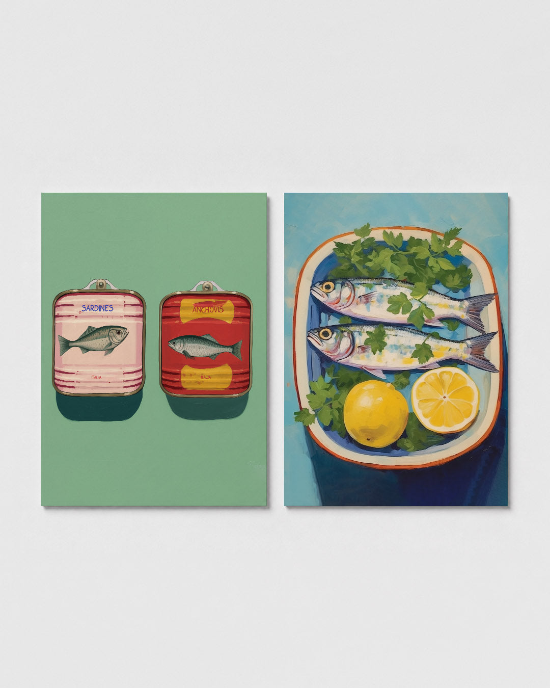 Visuele blikvangers Posterset