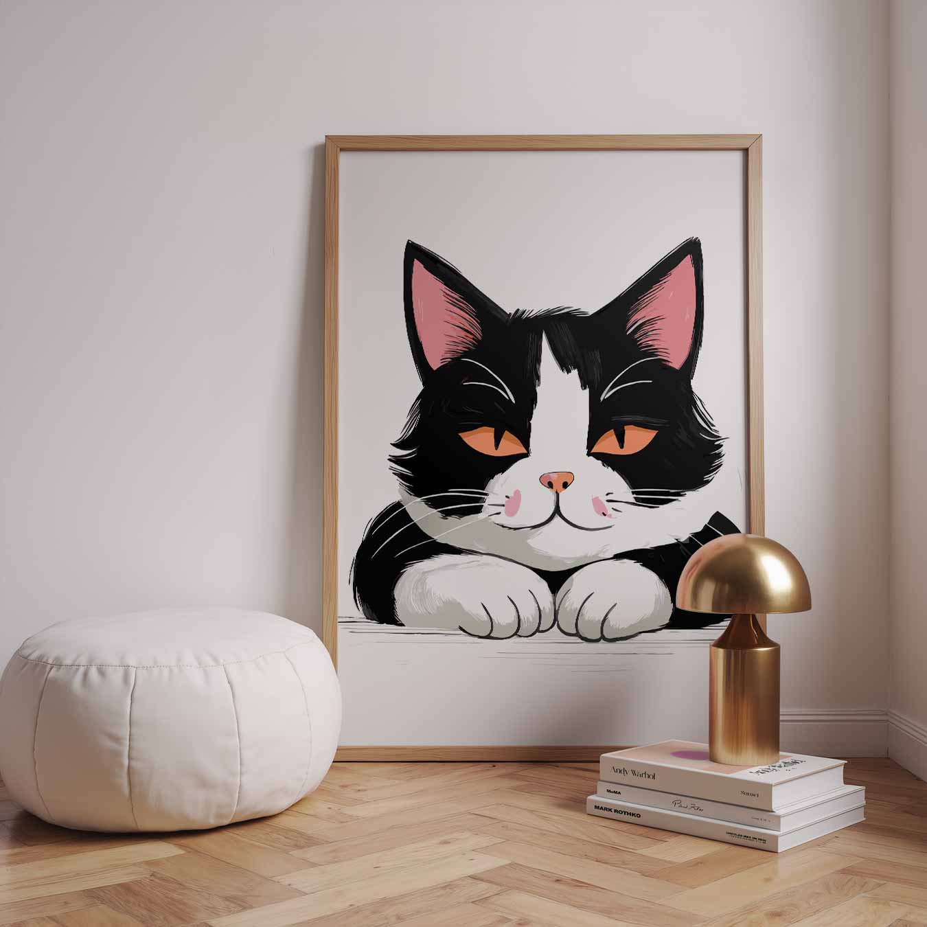 Charmante Kattenposter-WallArtistic