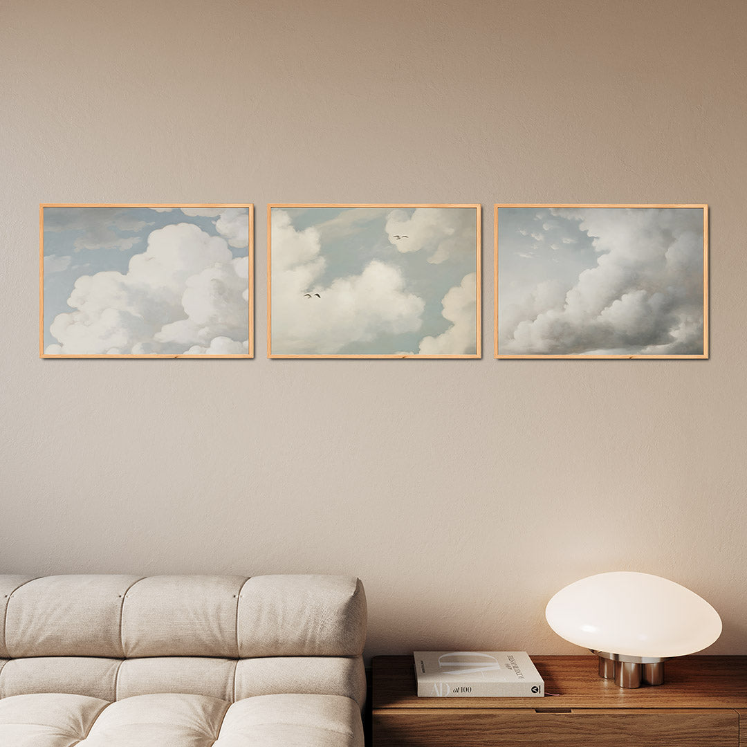 Wolken en lucht Posterset