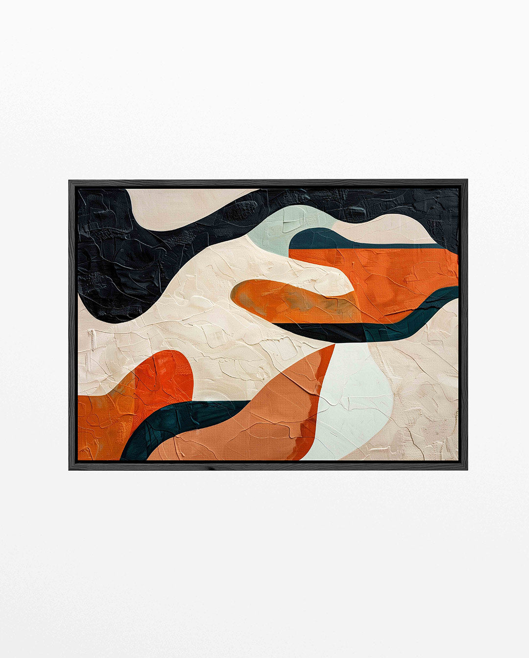 Organische vormen compositie Kunstwerk