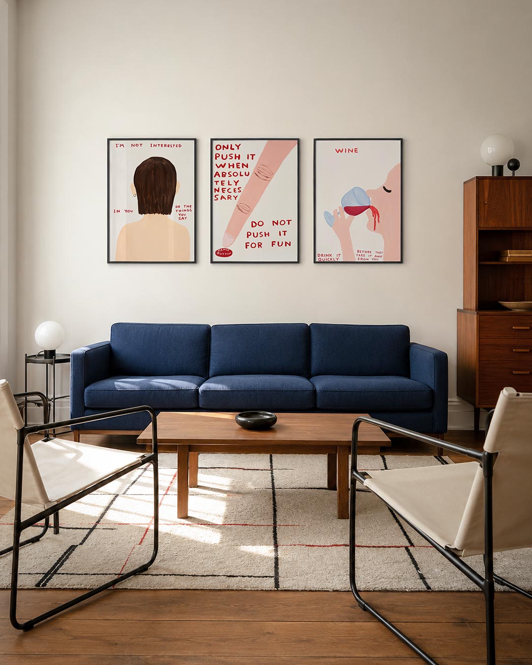 Kleur en tekst Posterset