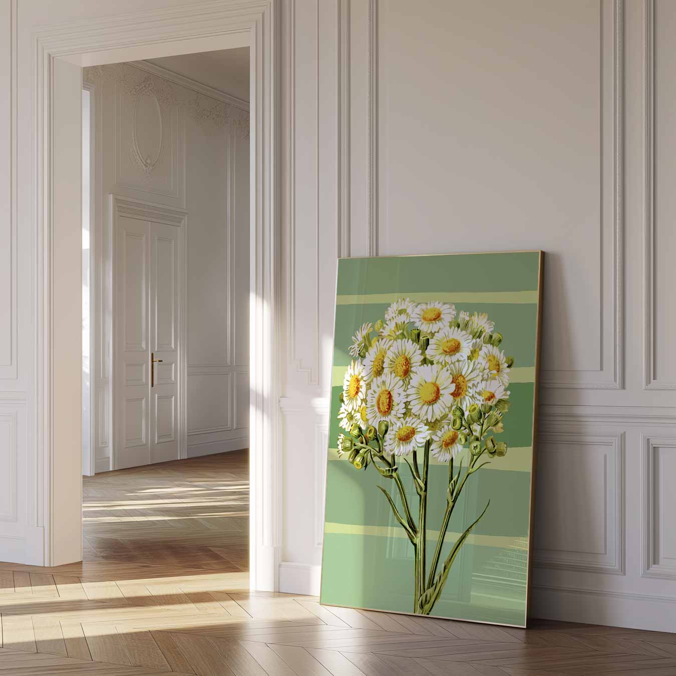 Frisse Madeliefjes Bloemenposter-WallArtistic