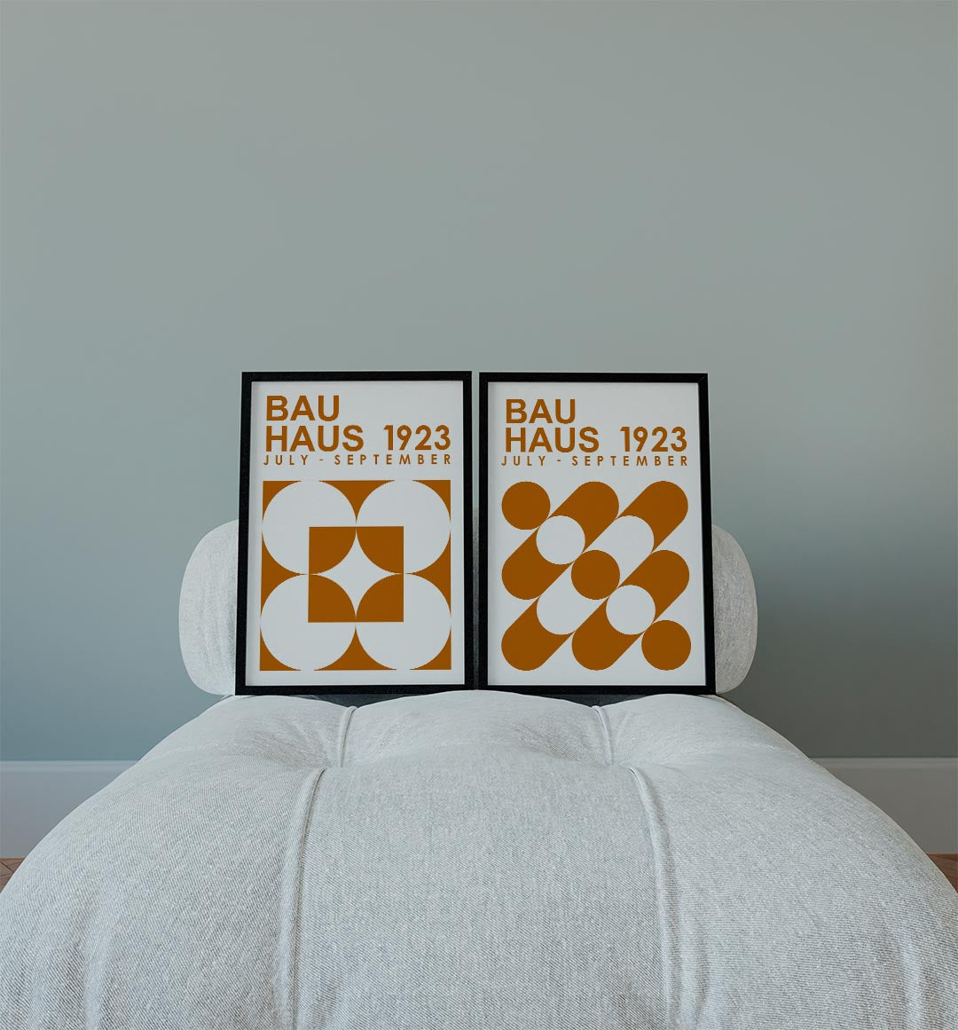 Cirkel en vierkant Posterset