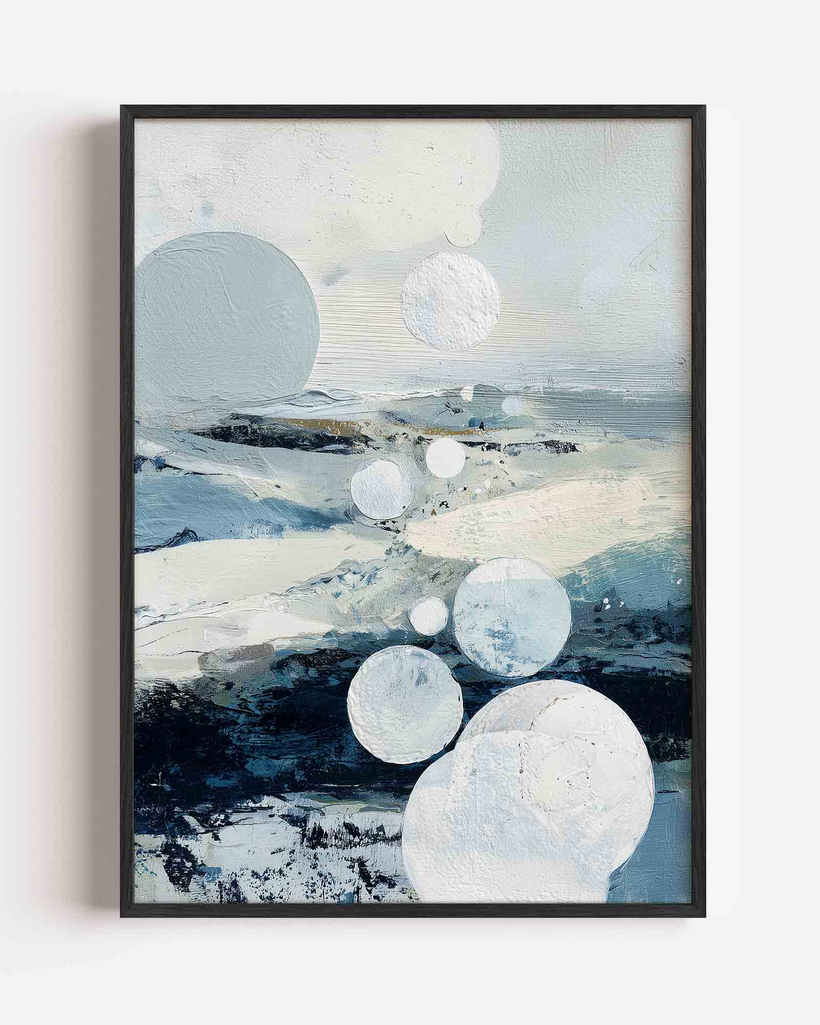 Abstracte cirkels Poster