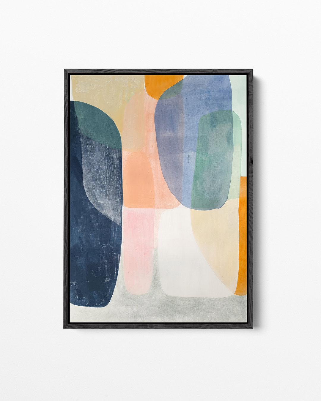 Organische kleurencompositie Kunstwerk