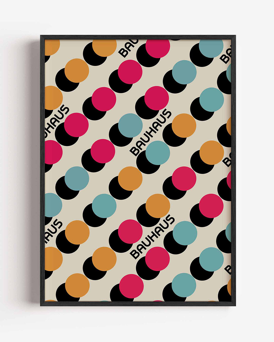 Cirkelritme en kleur Poster