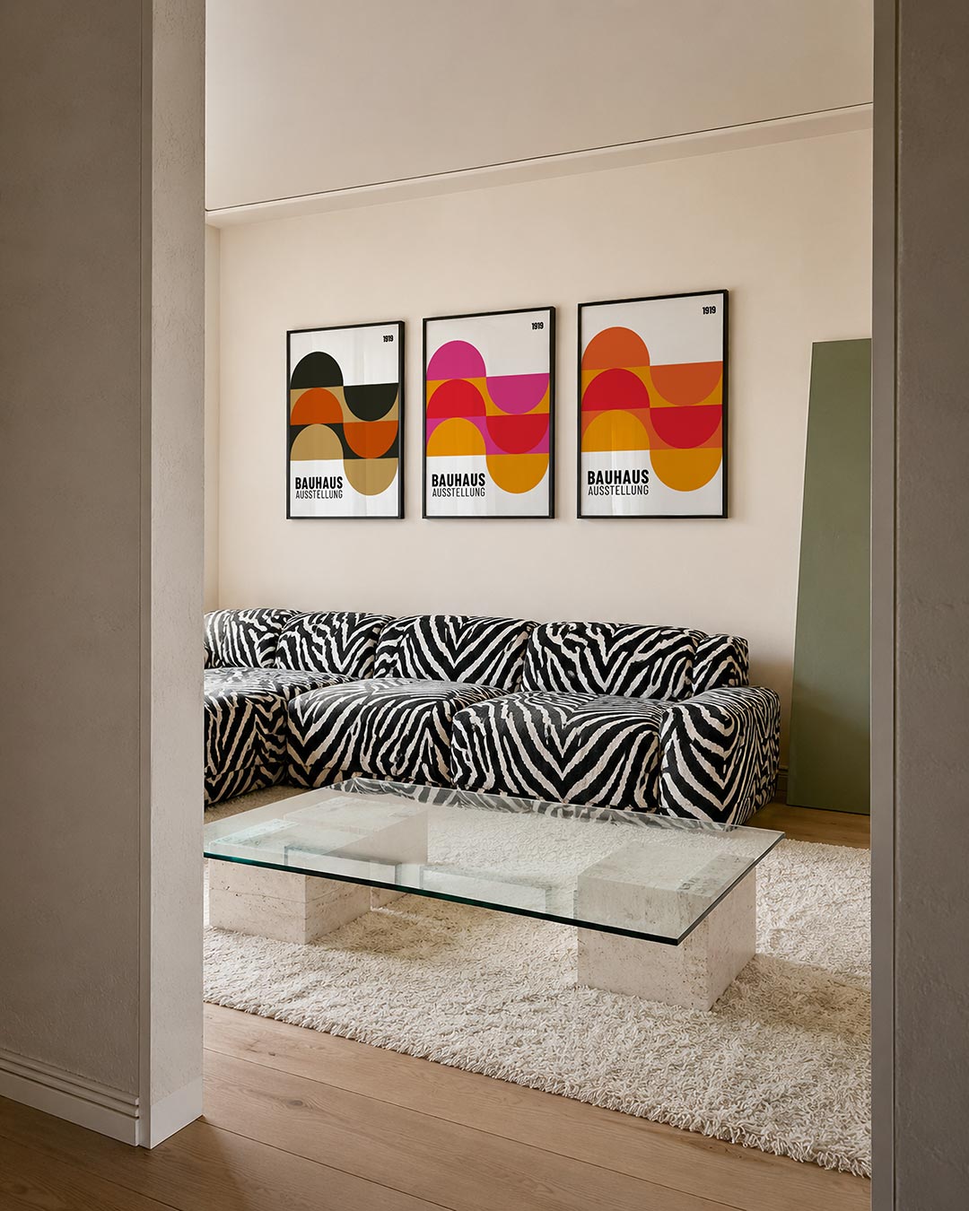 Halve cirkel harmonie Posterset