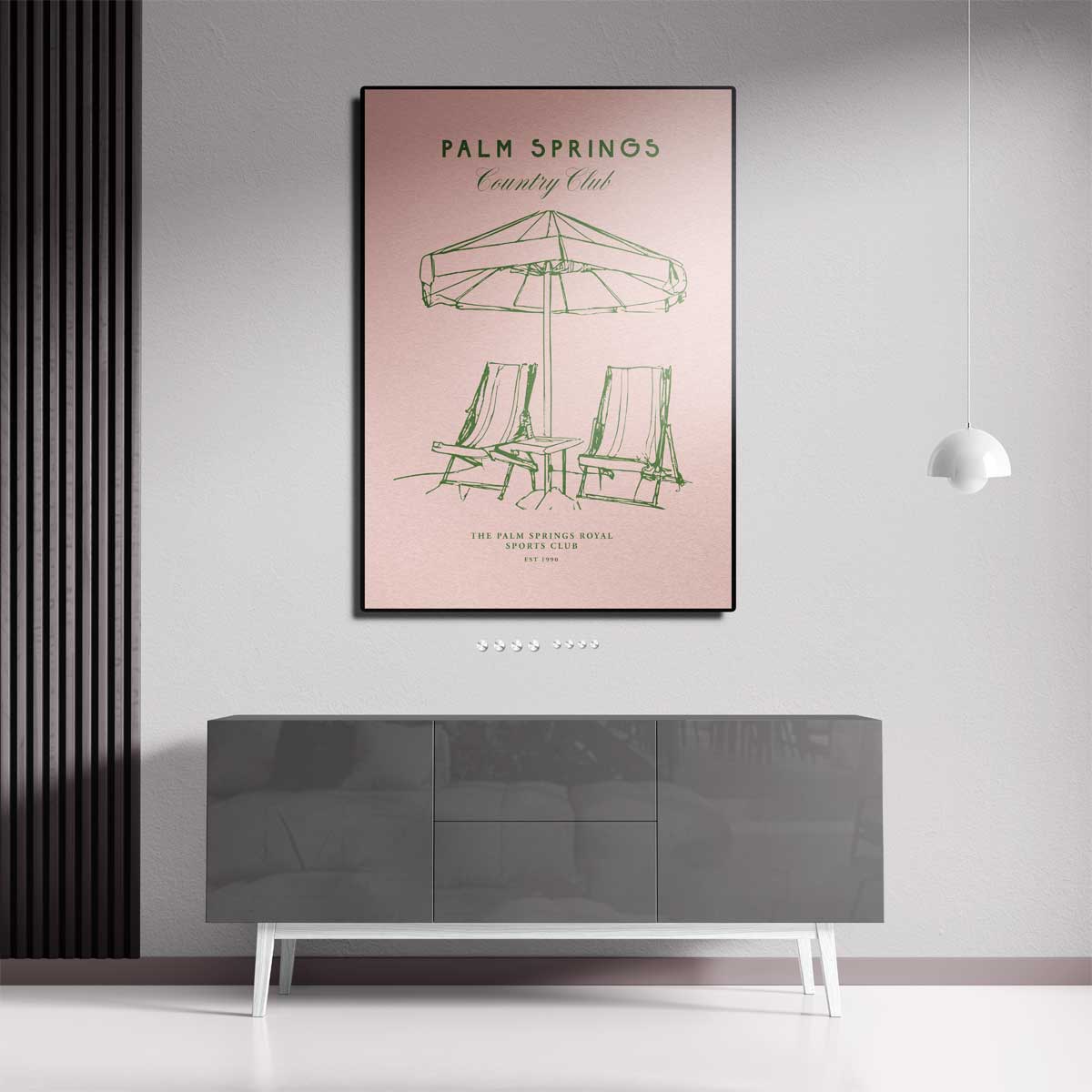 Palm Springs Country Club Poster
