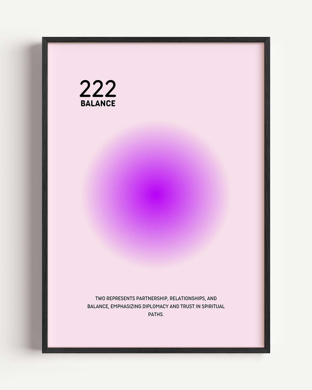 Betoverende 222 Balans Poster-WallArtistic
