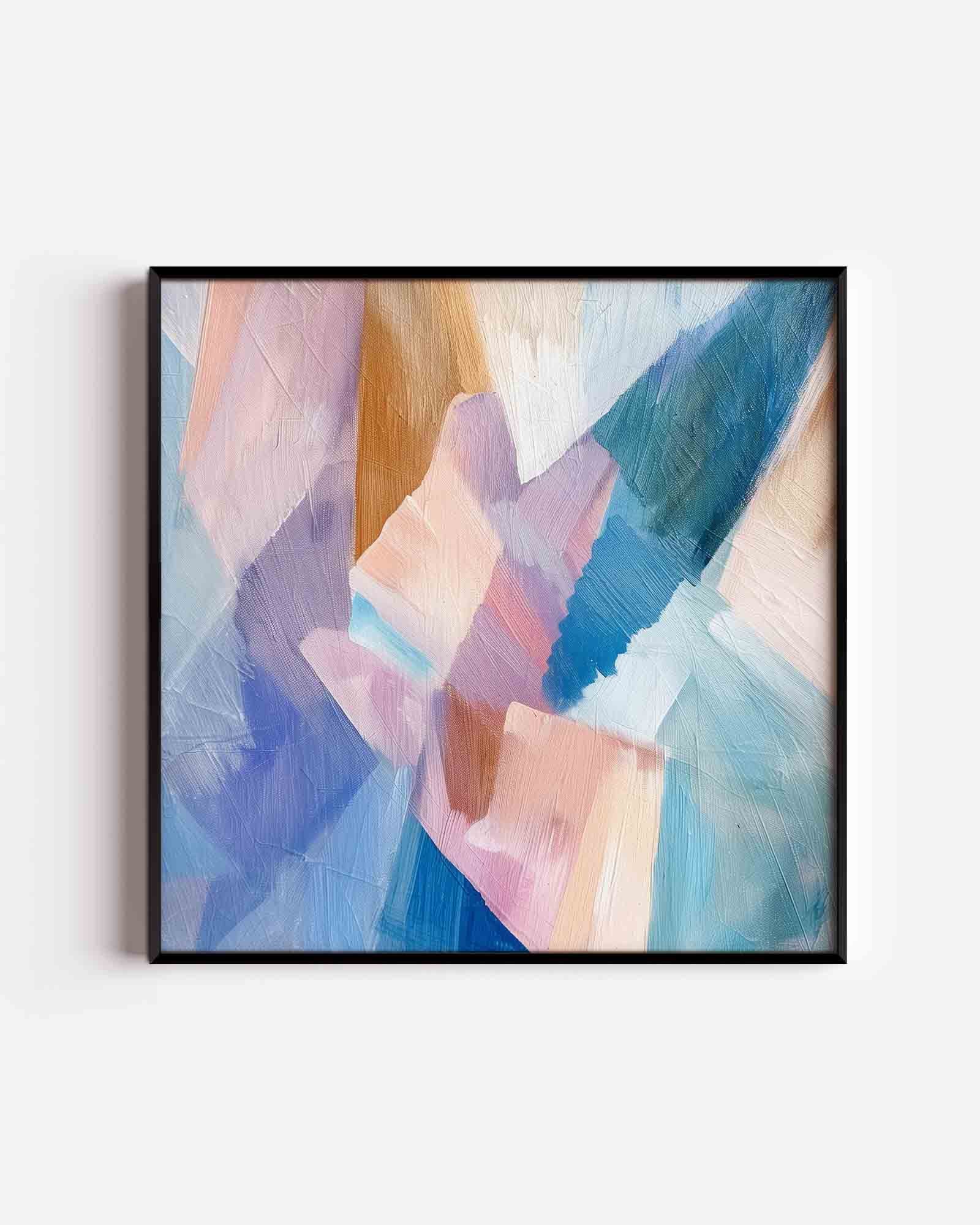 Abstracte vormen Poster