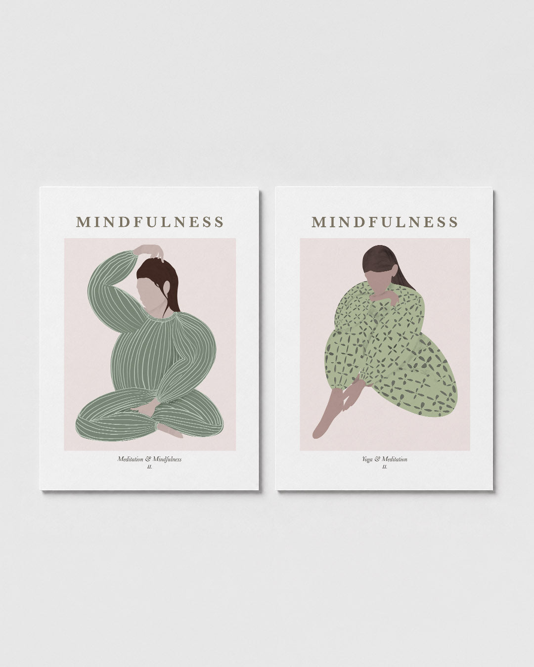 Zachte lijnenspel Posterset