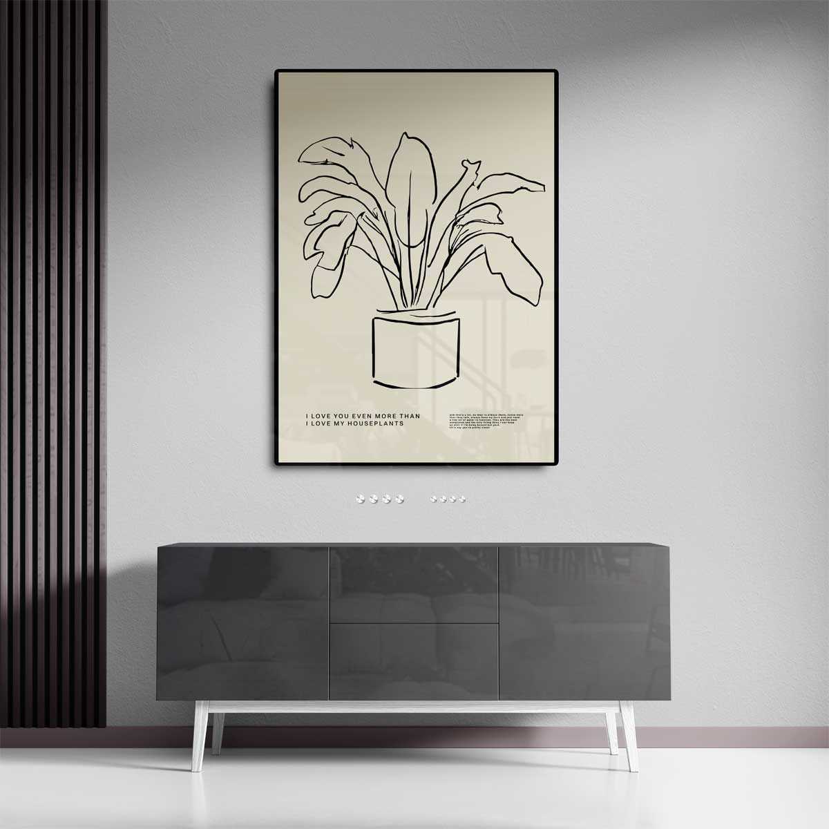 Liefde voor Kamerplanten Poster