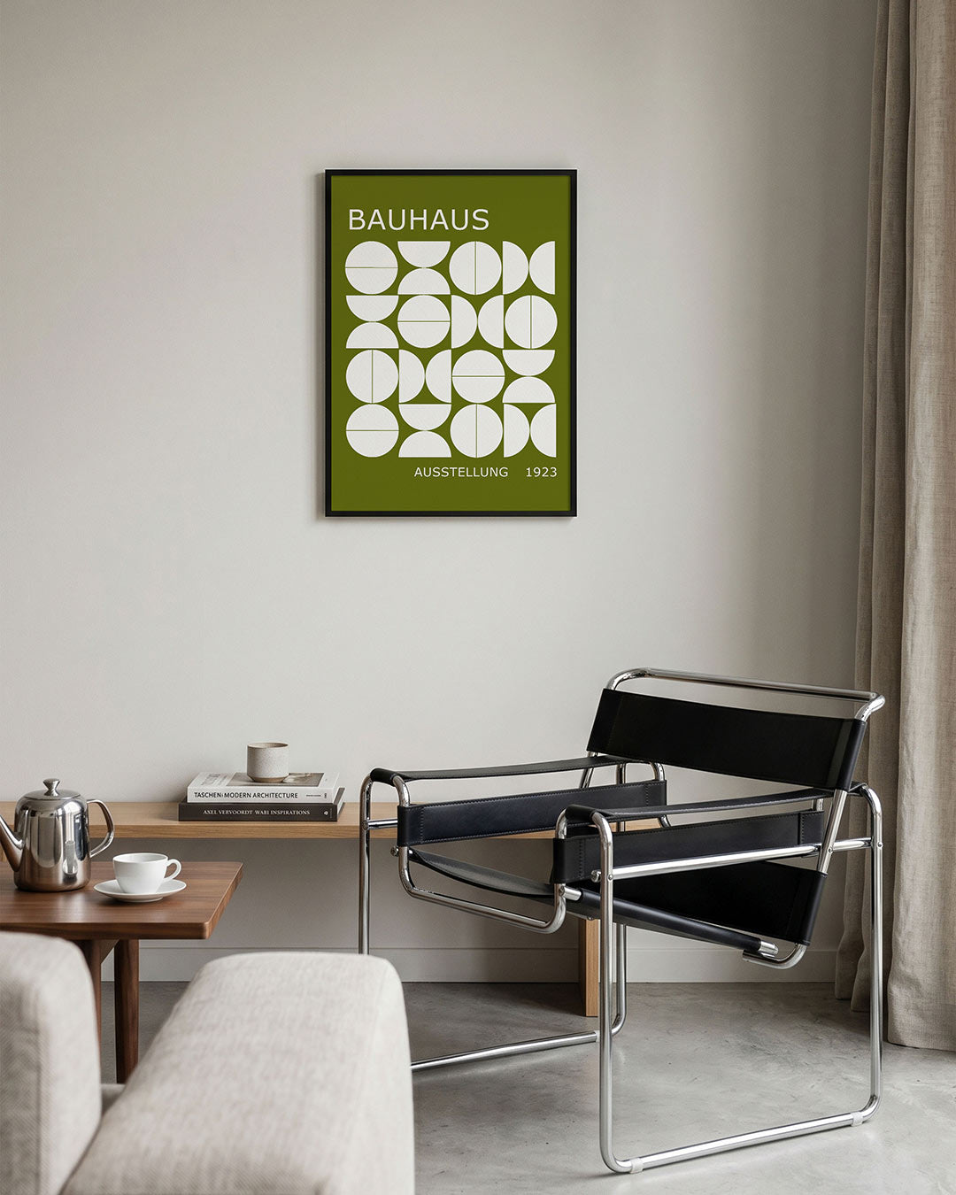 Vormritme en kleur Poster