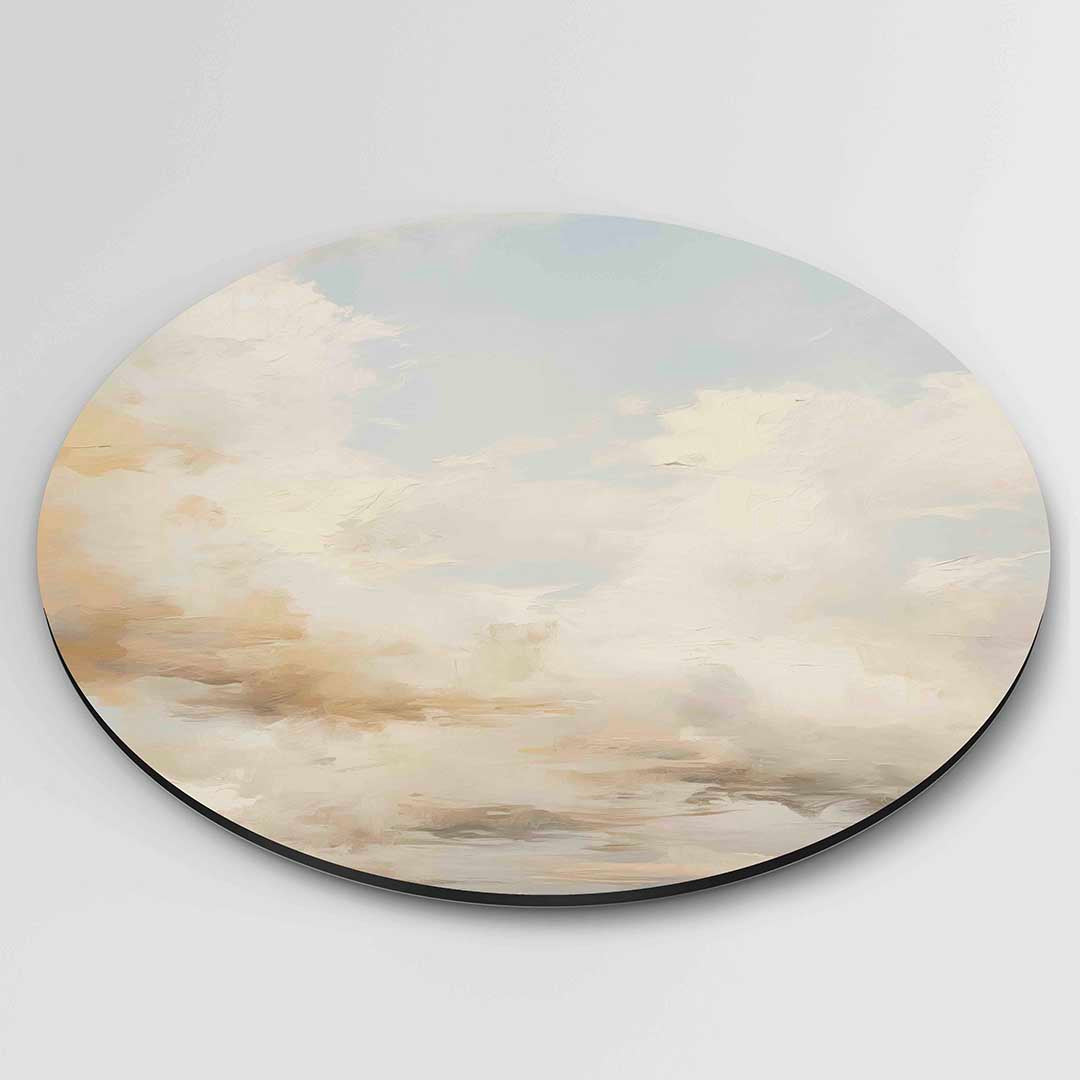 Wolken en lucht Muurcirkel
