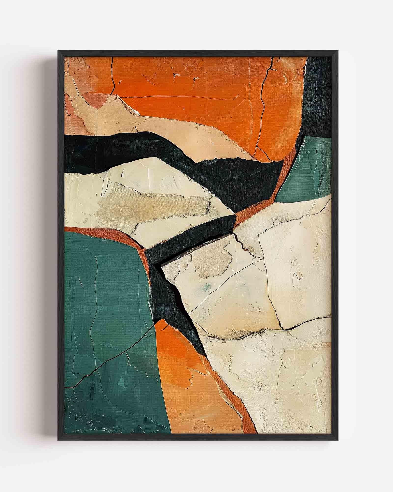 Abstracte vormen Poster