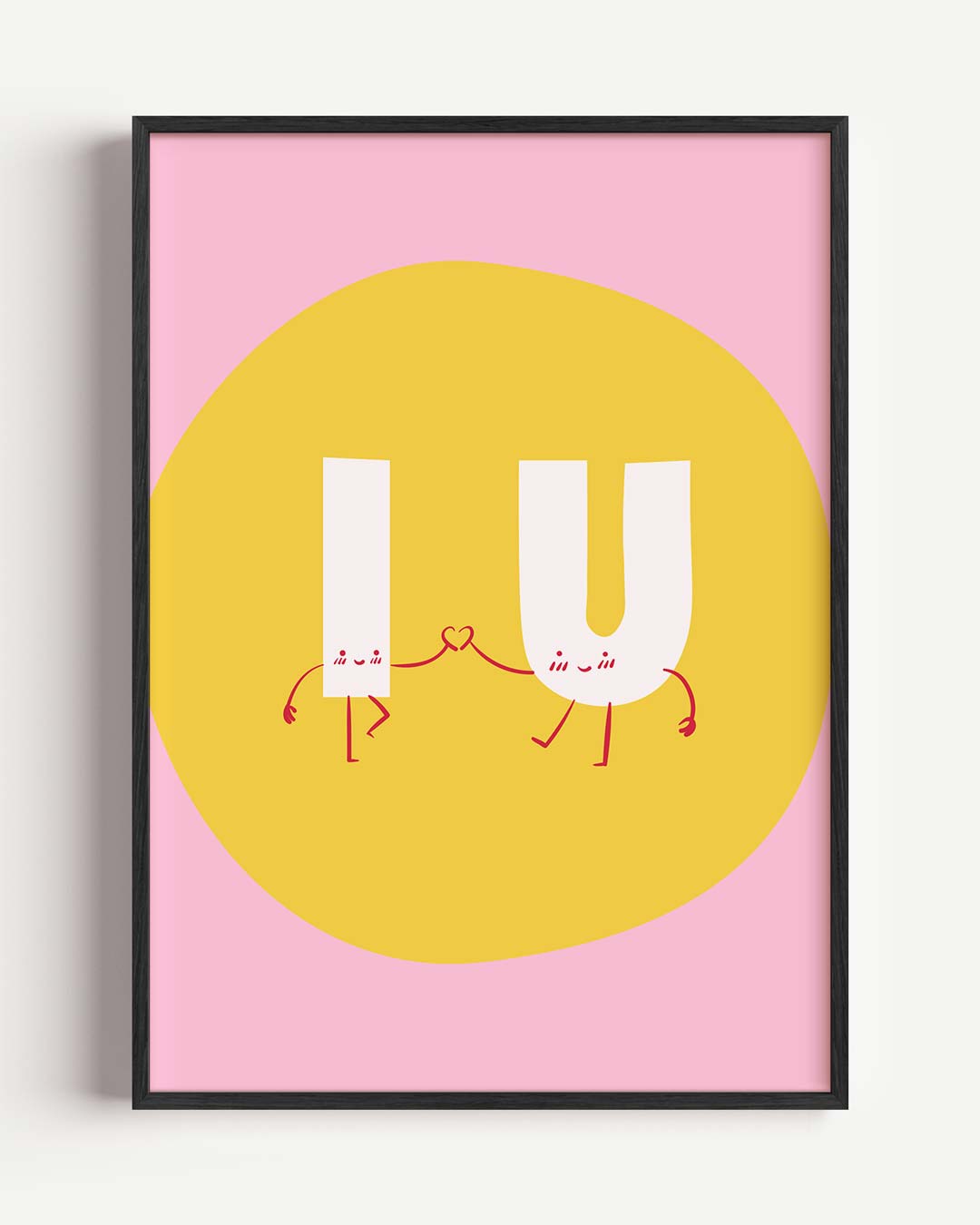I U Love Poster-WallArtistic