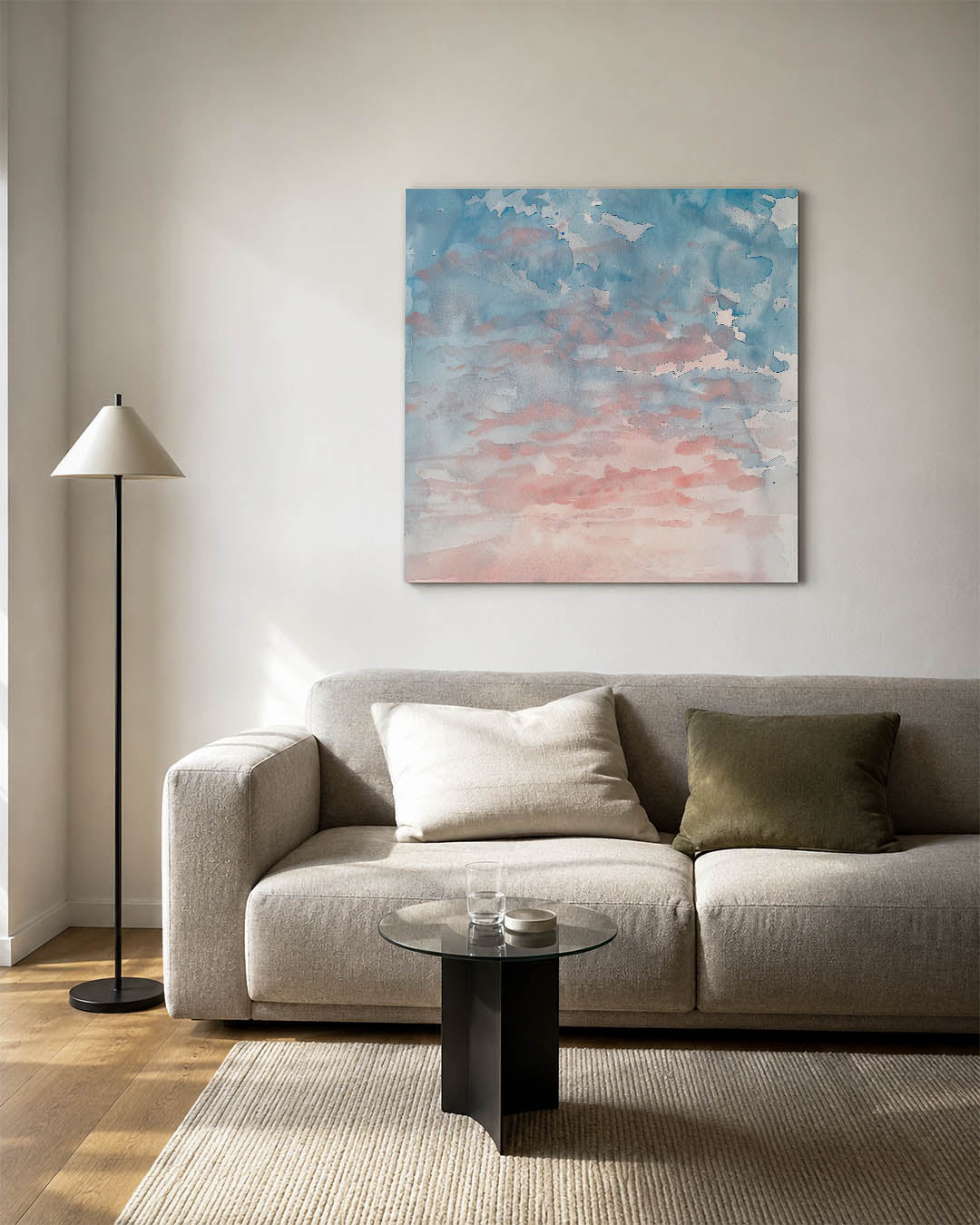 Dromerige kleurenmix Kunstwerk