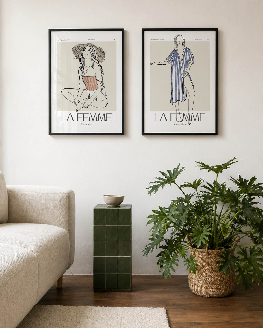 Lijn en kleur Posterset