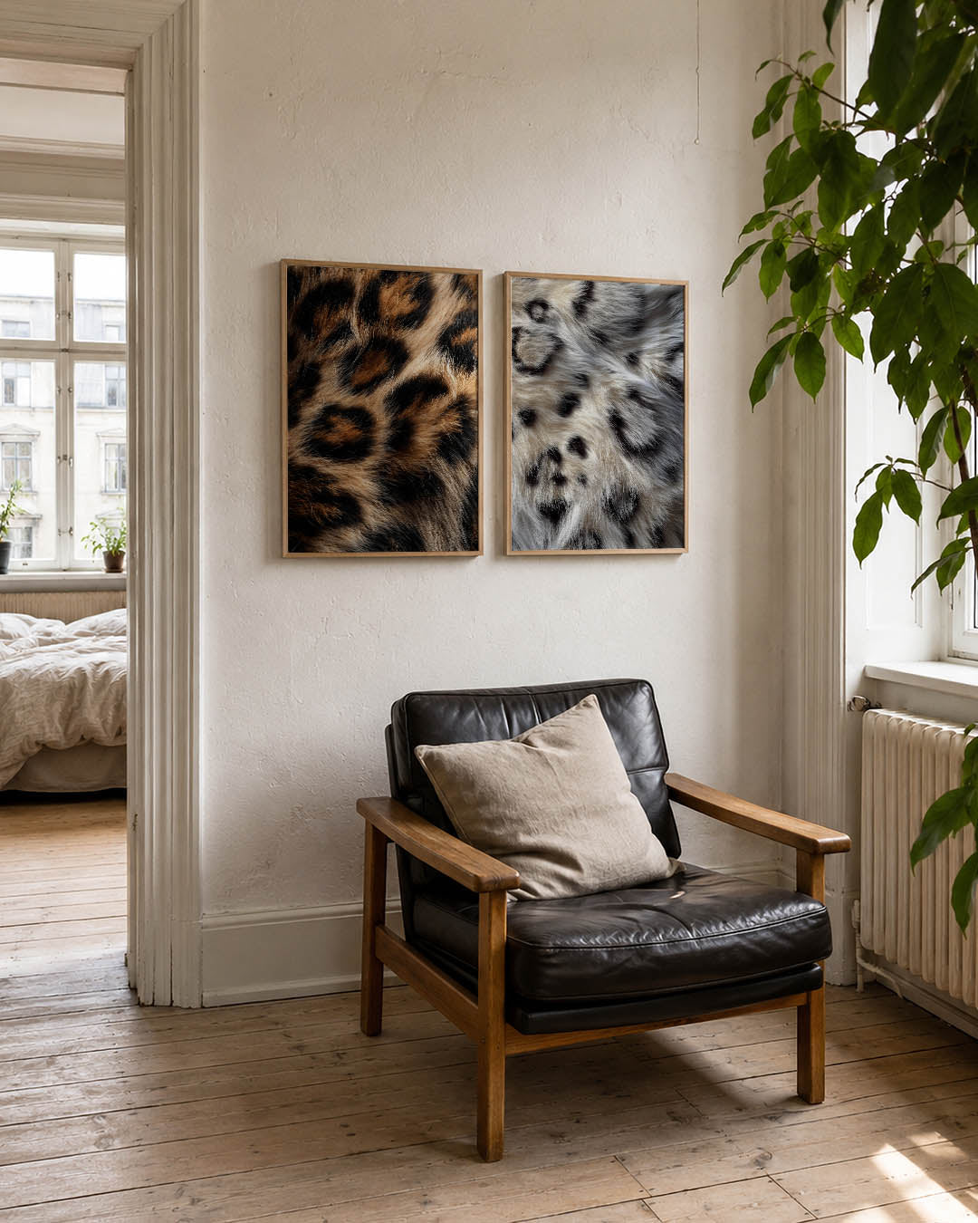 Vlekken en textuur Posterset