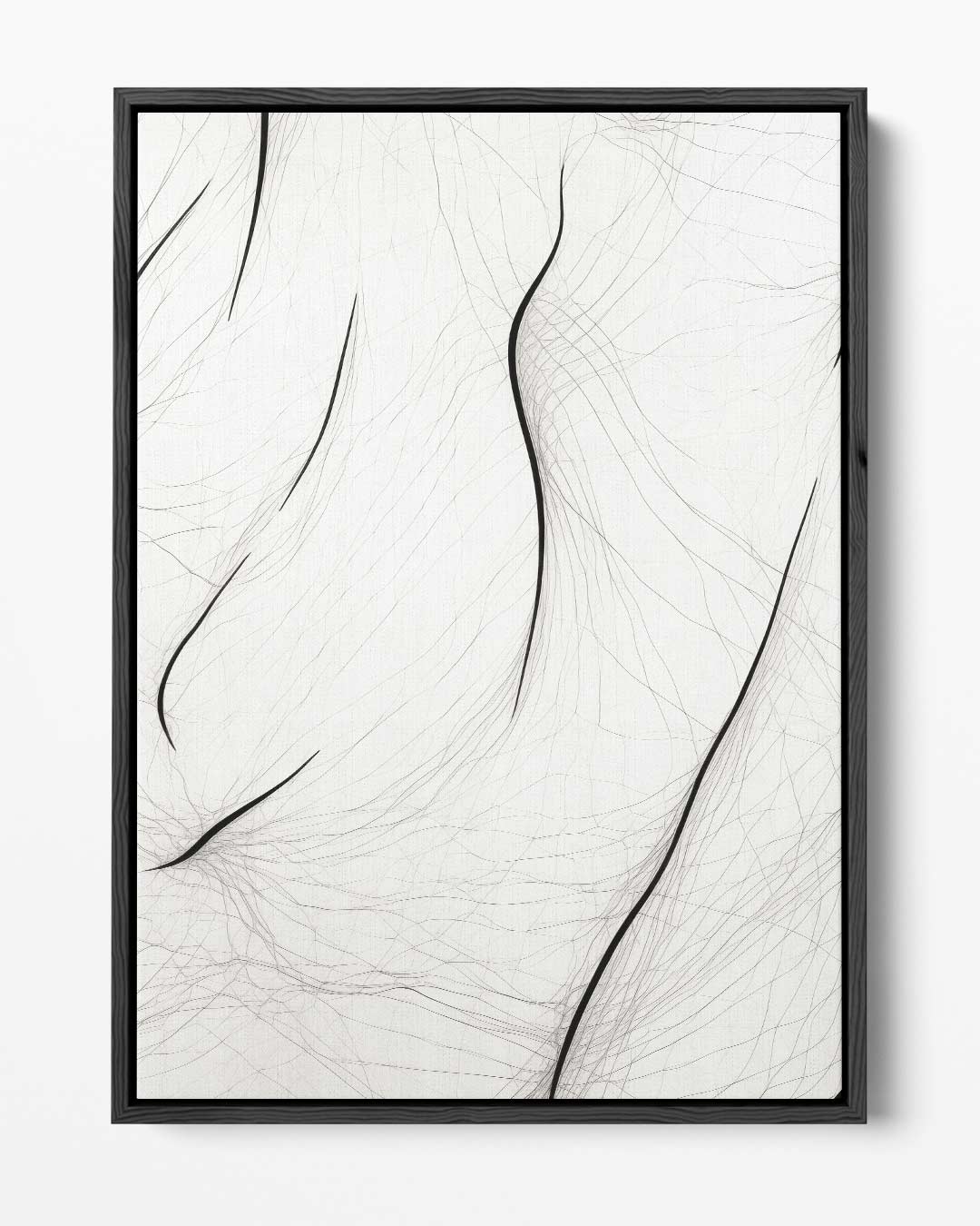 Dansende Lijnen Kunstwerk-canvas-dibond-plexiglas-wanddecoratie-WallArtistic