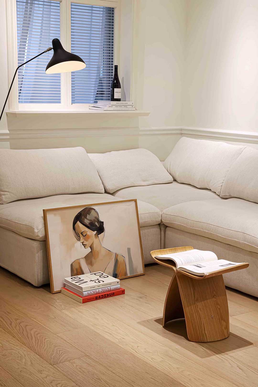 Vrouwelijk silhouet Poster