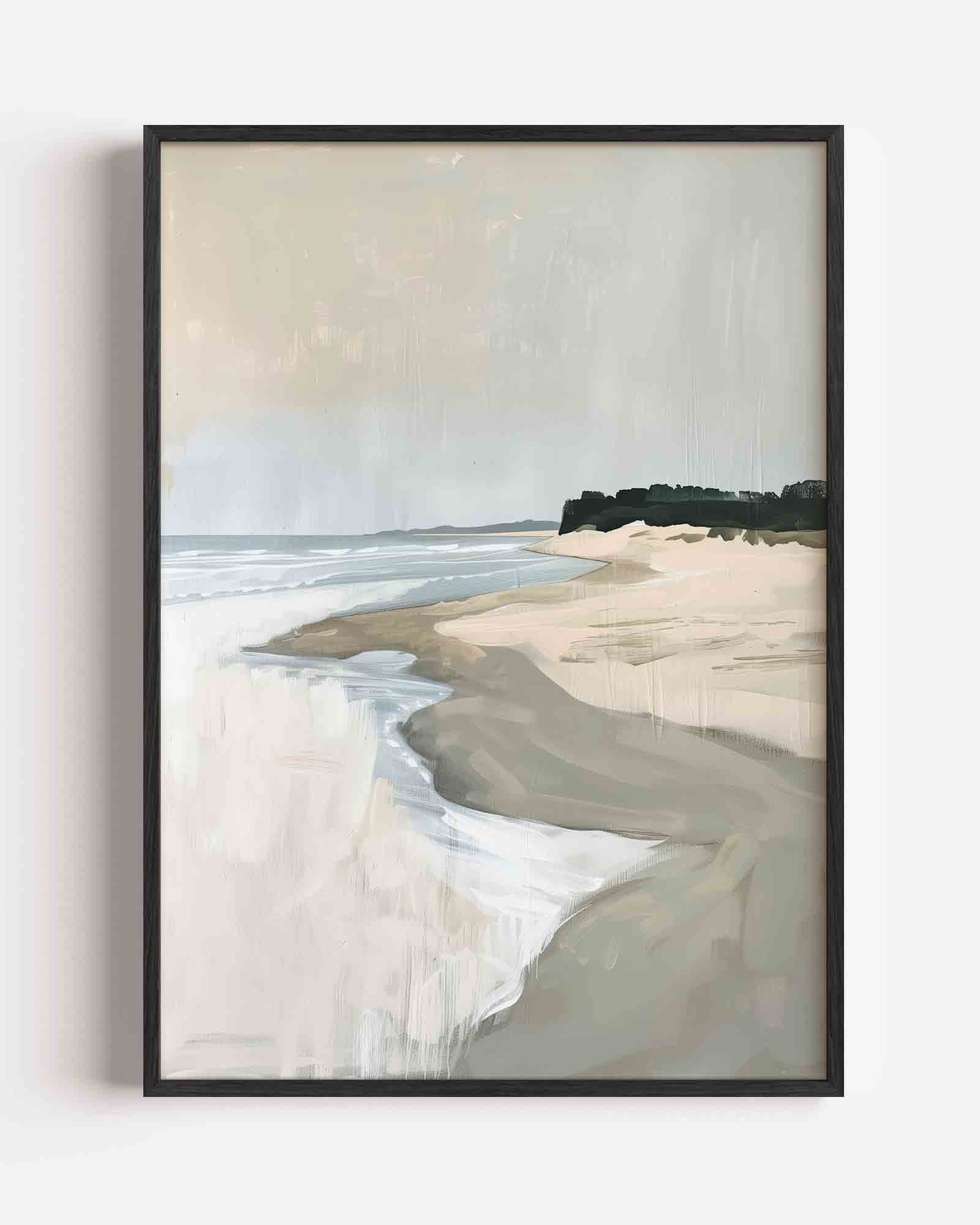 Strandlandschap Poster