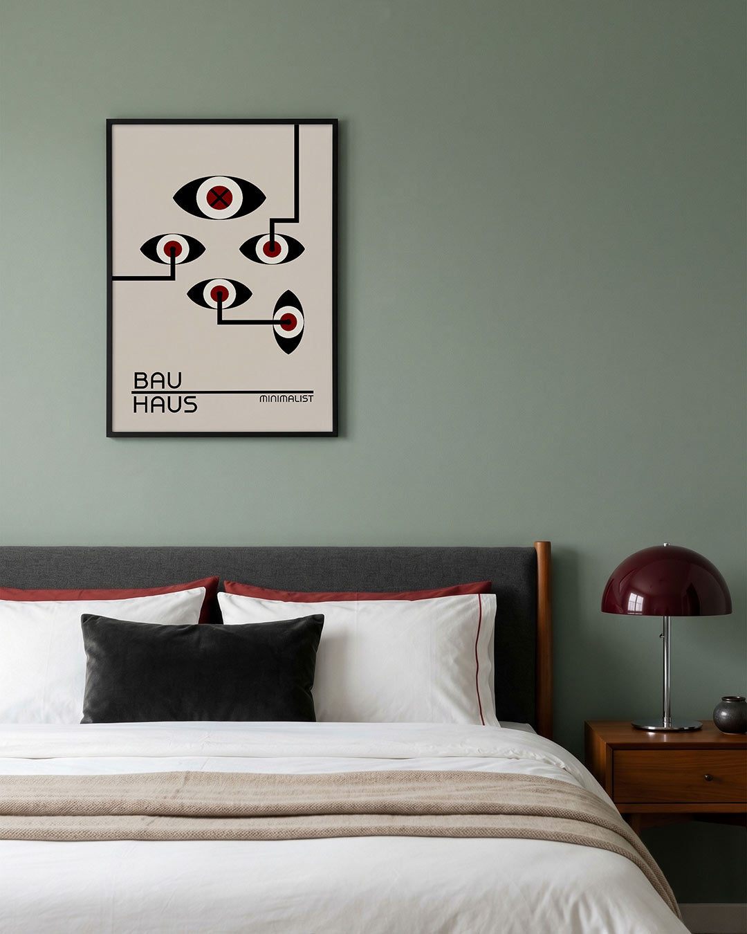 Oogvormen en lijnen Poster