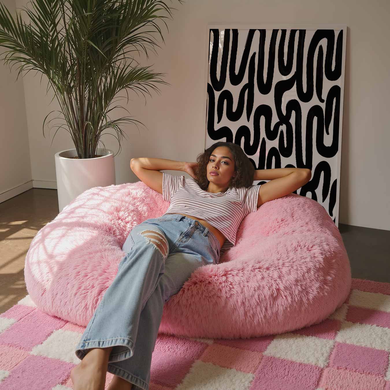 Moderne Abstracte Wanddecoratie Poster-WallArtistic