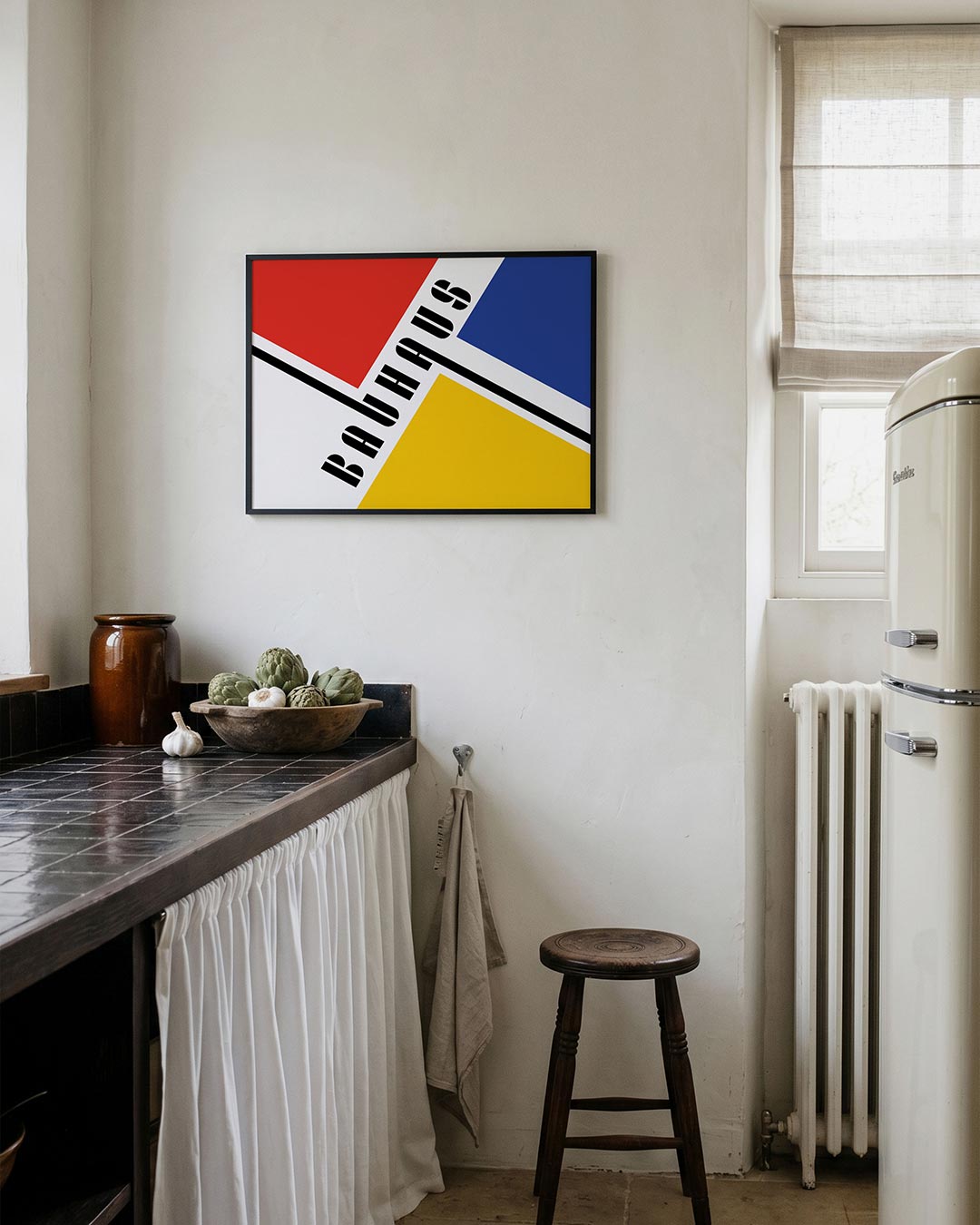 Vorm en kleurvlakken Poster