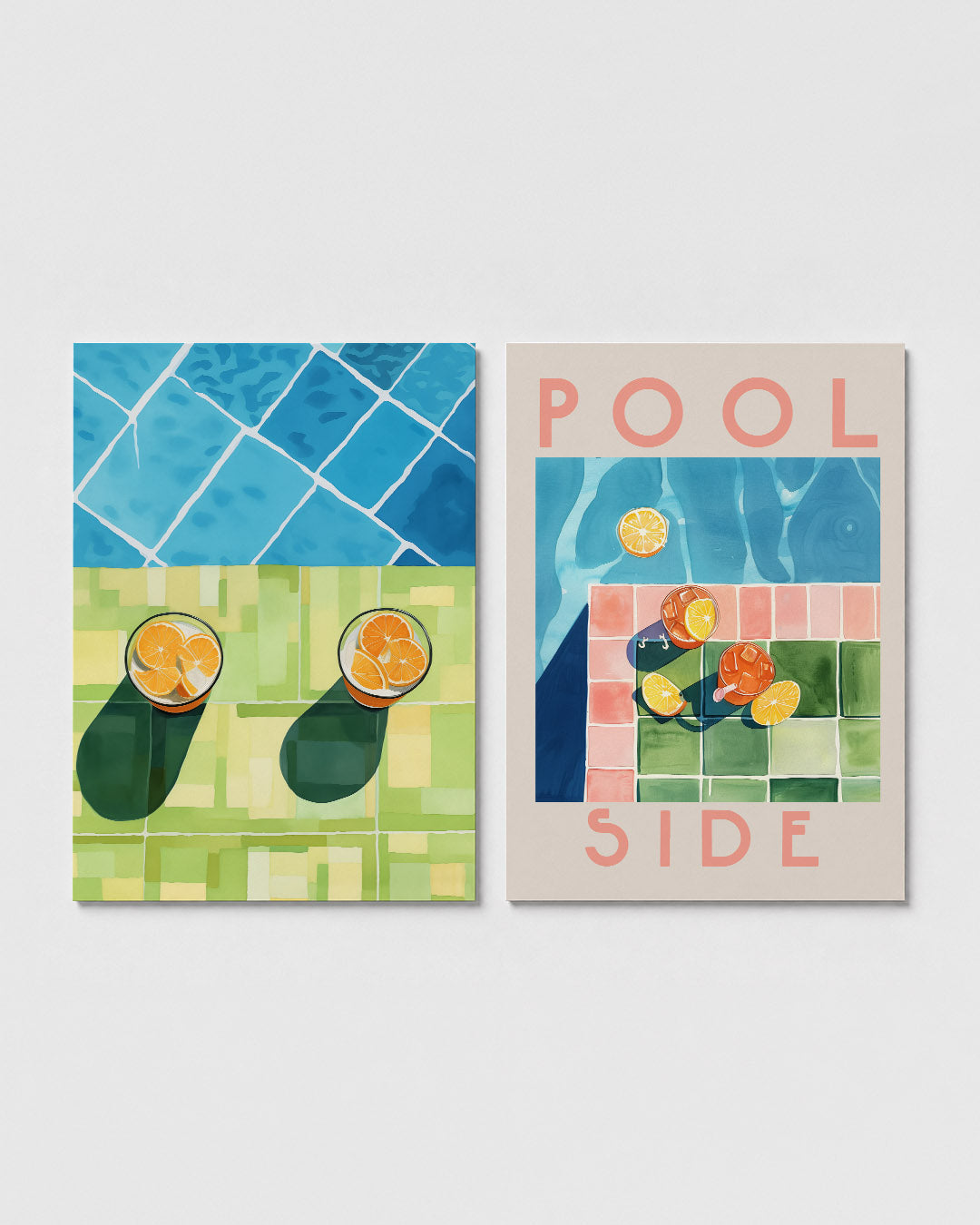 Zomer vormen Posterset