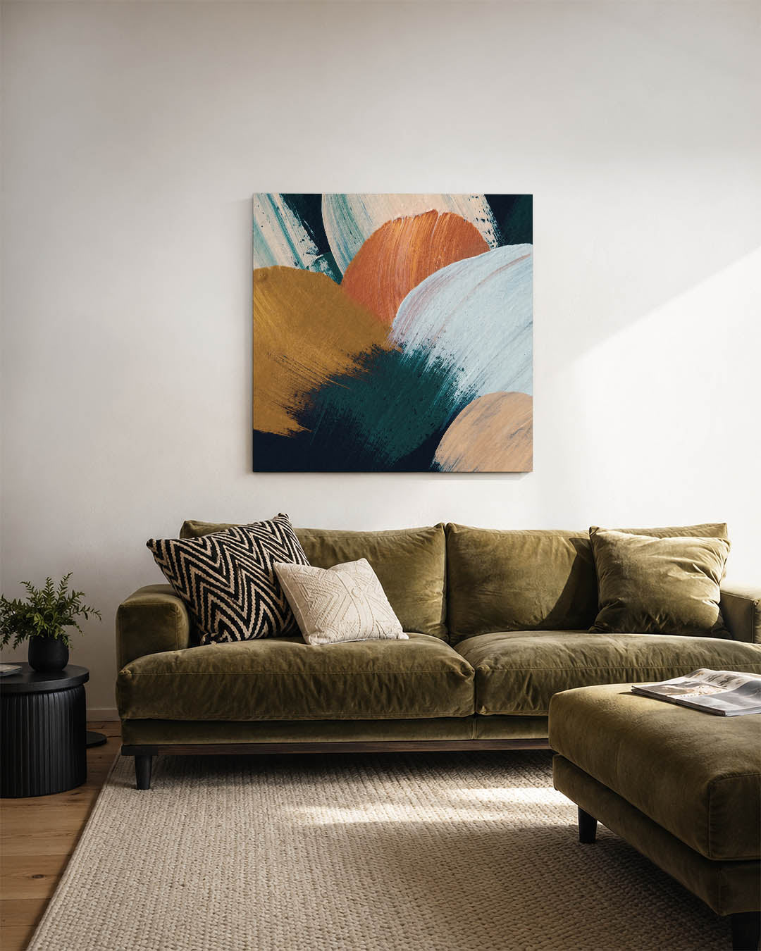 Kleurencompositie Kunstwerk