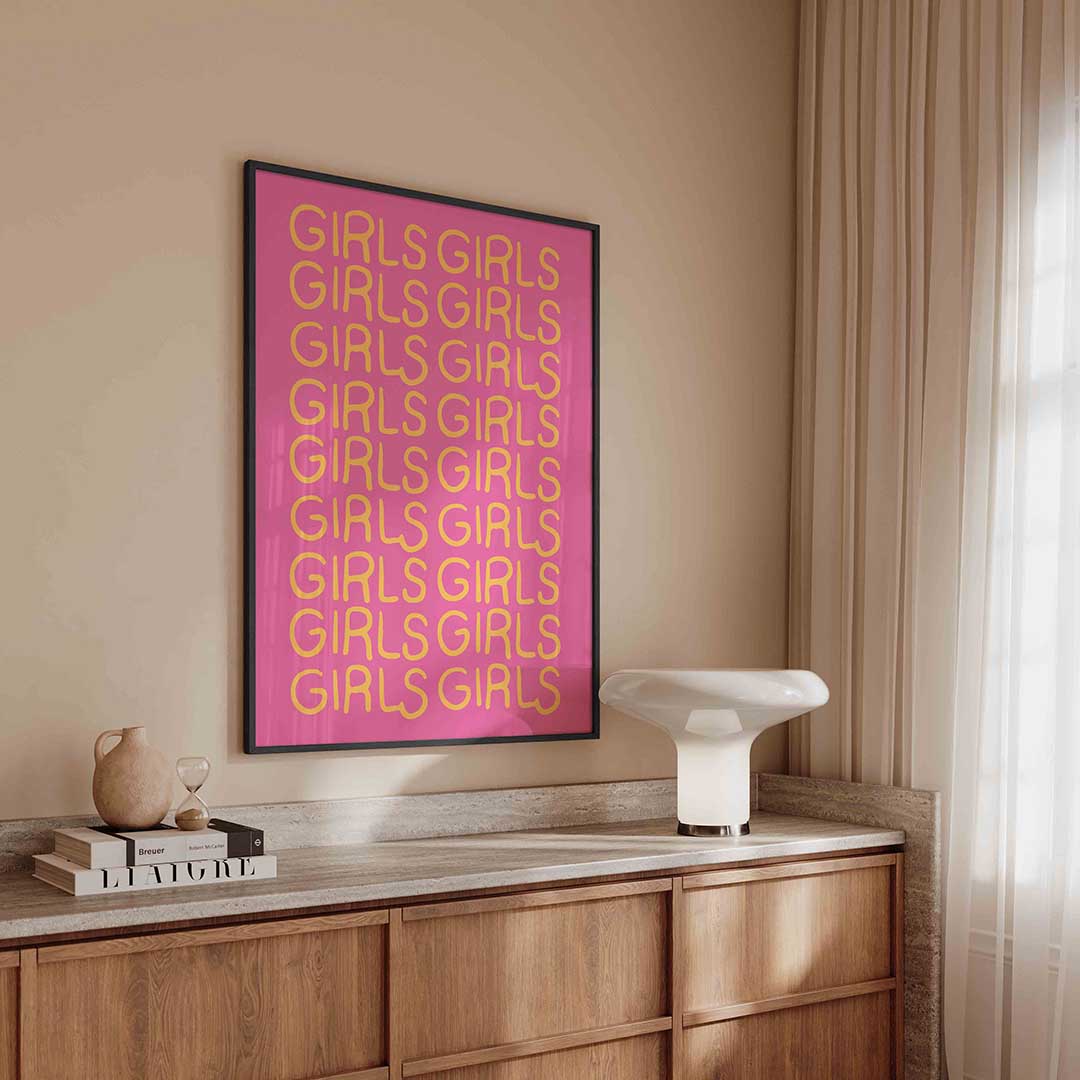 Herhaling van girls Poster