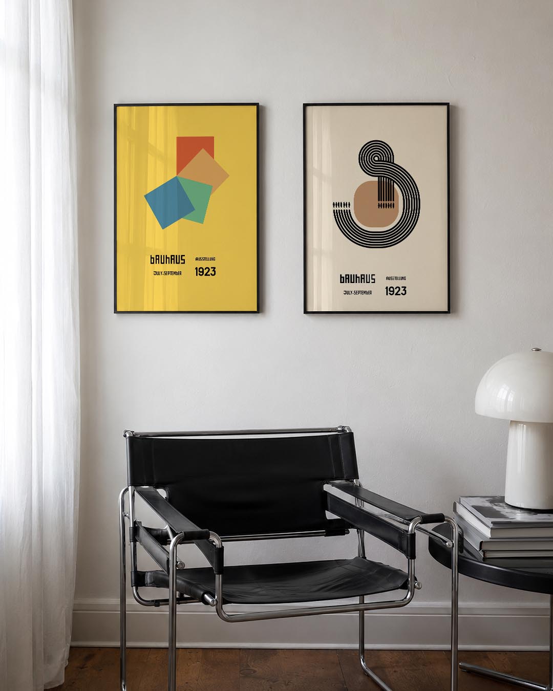 Vorm en kleurvlakken Posterset