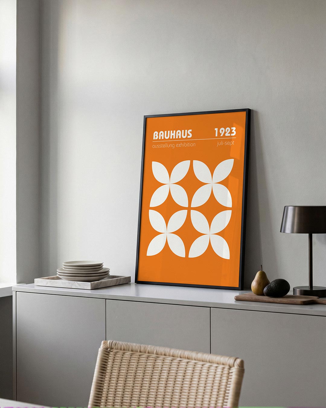 Vormritme en kleur Poster