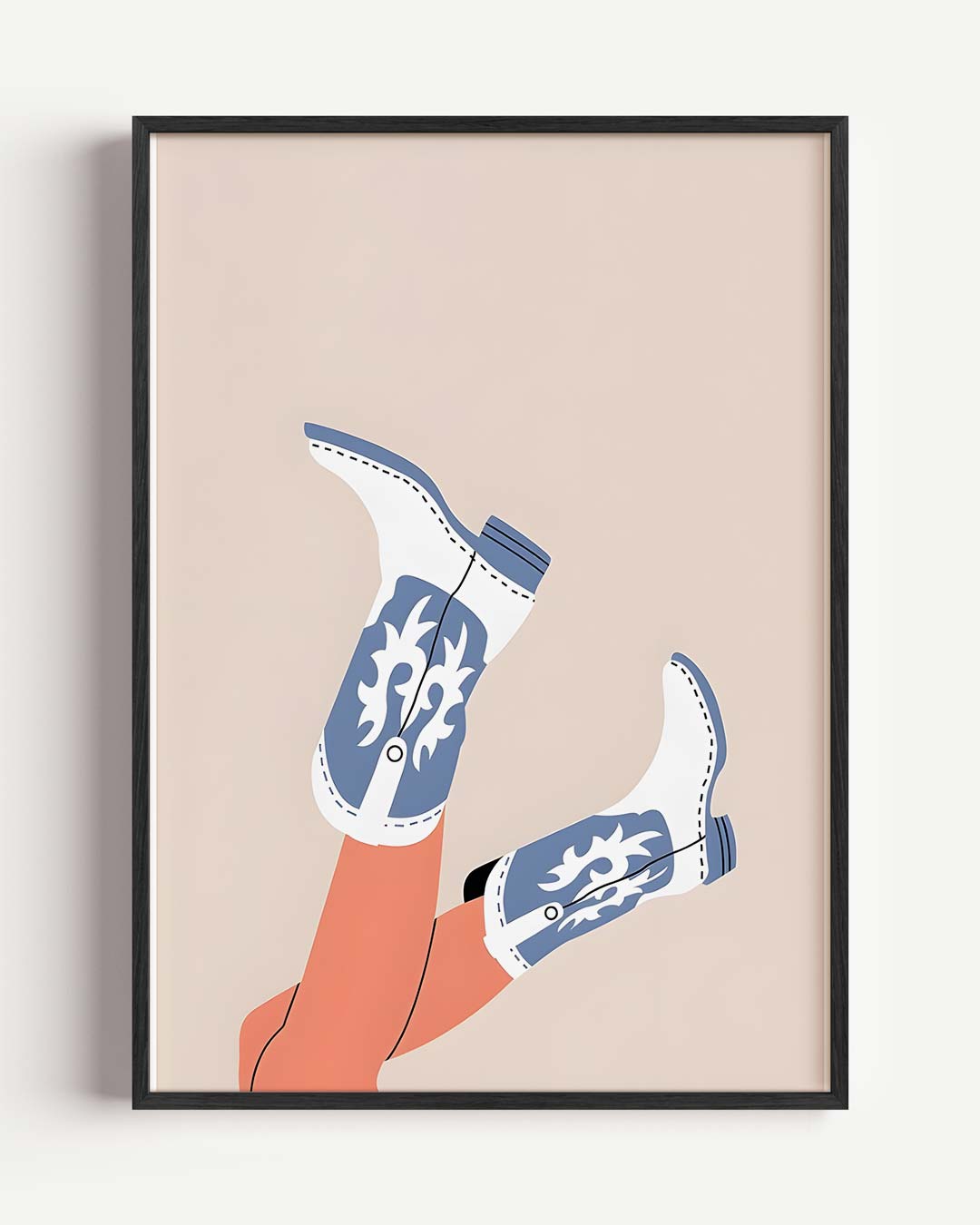 Western Chic Poster-WallArtistic