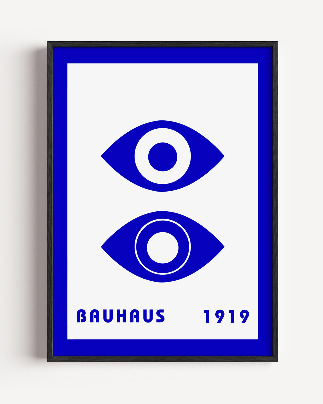 Oogvormen en lijnen Poster