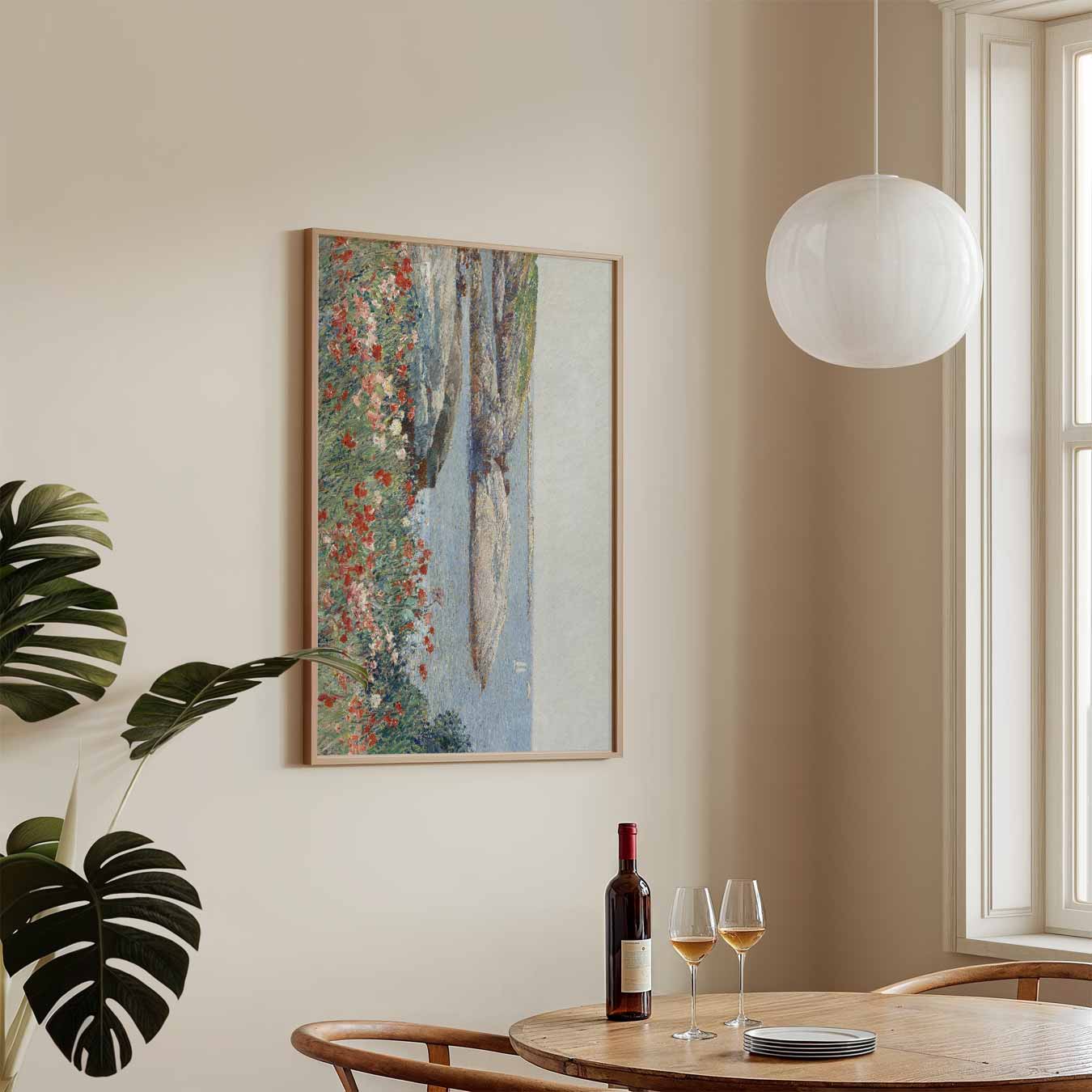 Sprankelende Zomerlandschap Poster-WallArtistic