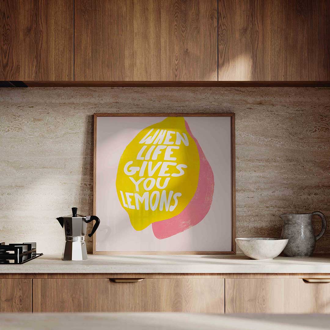 When life gives you lemons Poster