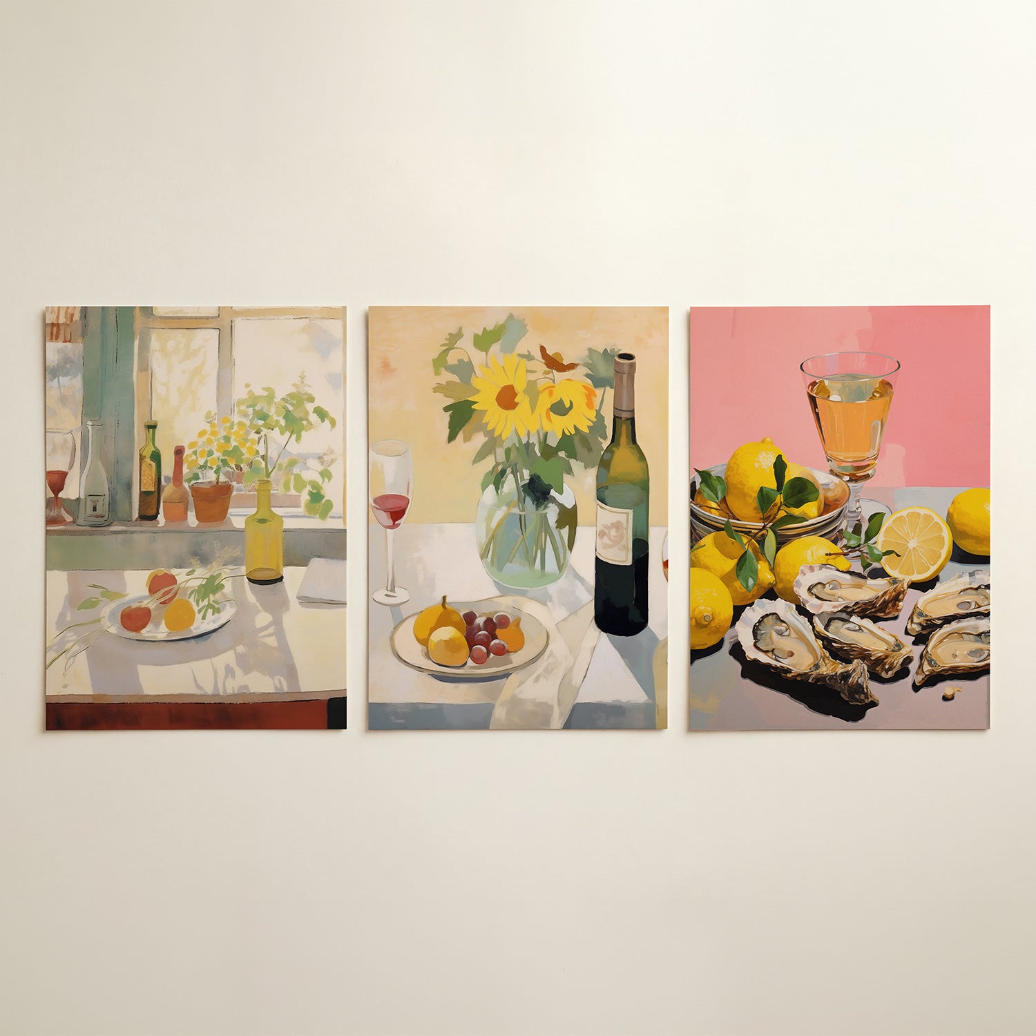 Licht en schaduw Posterset