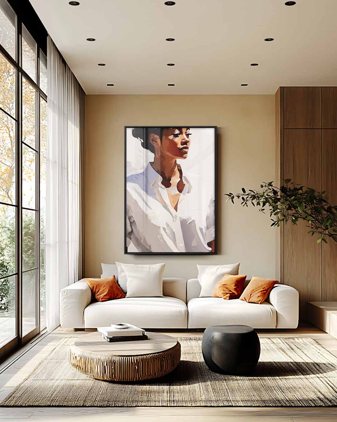 Stijlvolle Rust Kunstwerk-canvas-dibond-plexiglas-wanddecoratie-WallArtistic