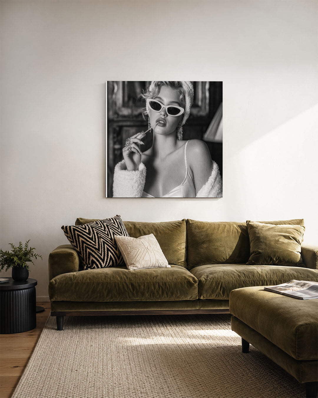 Elegante glamour Kunstwerk