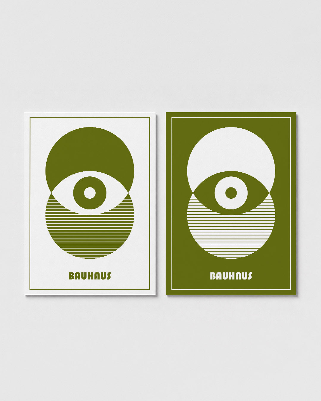 Cirkel en strepen Posterset