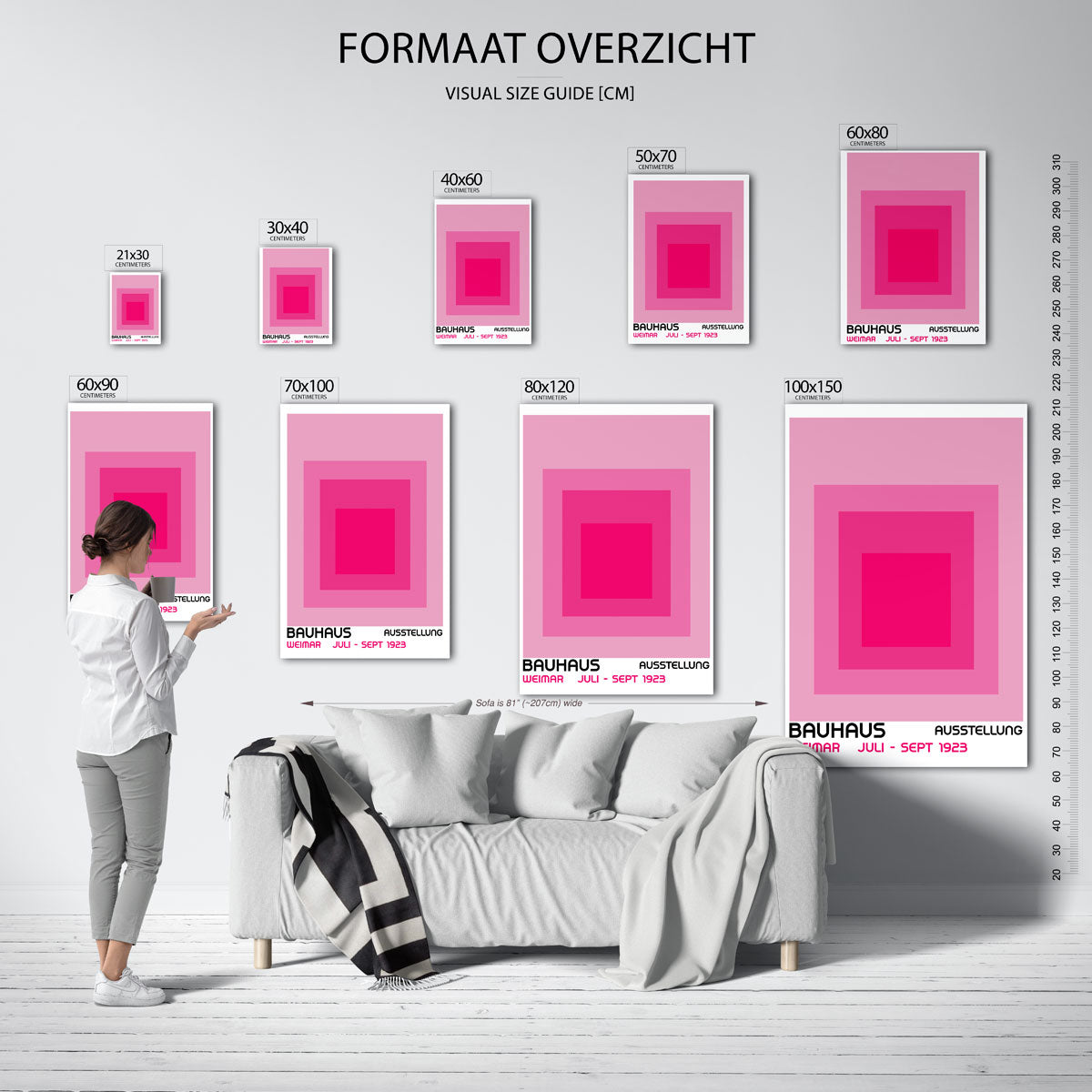 Vorm en kleur Poster