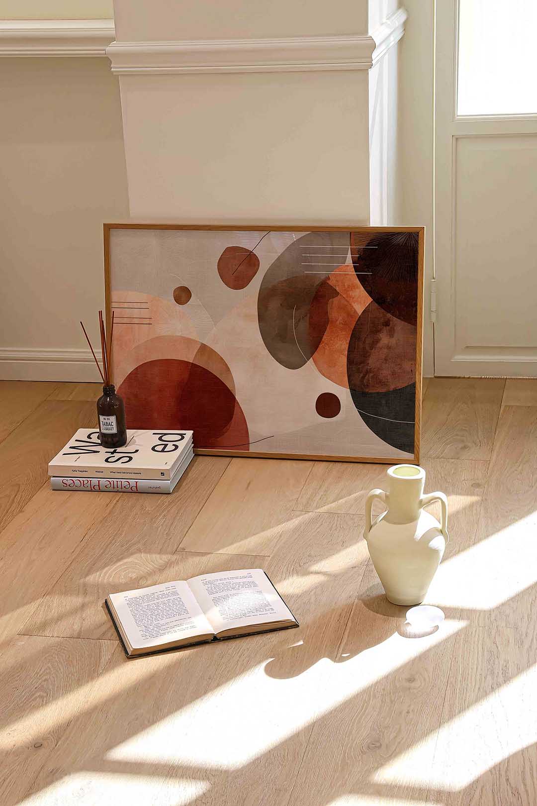 Abstracte vormen Poster